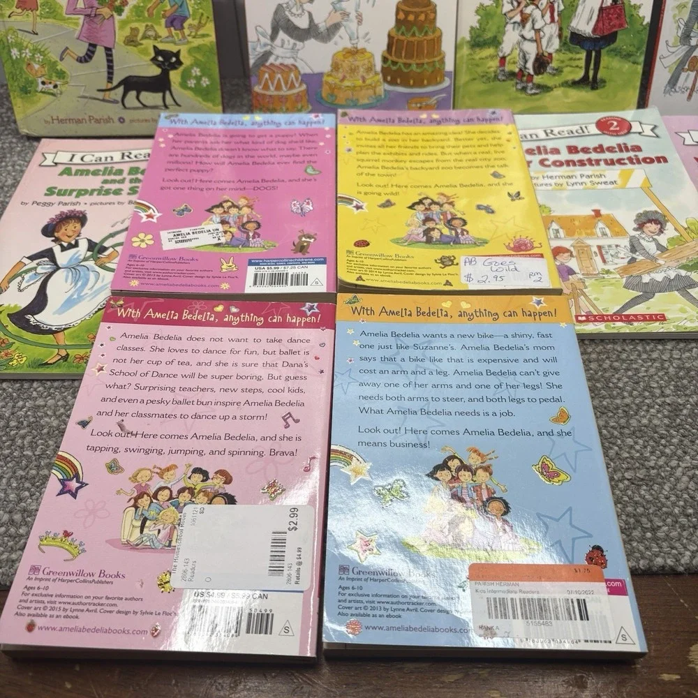 Amelia Bedelia Books Set‎ If 12 Easy Readers And Chapter Books Mixed Set Parish